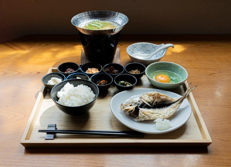 The Ryokan Tokyo Yugawara 朝食＆昼食