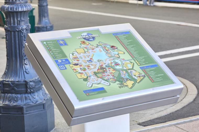 USJ「触知図」