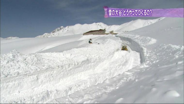 高さ 10m 超！【雪の大谷のヒミツ】世界でも希少な“雪の壁”はどうやって作る？