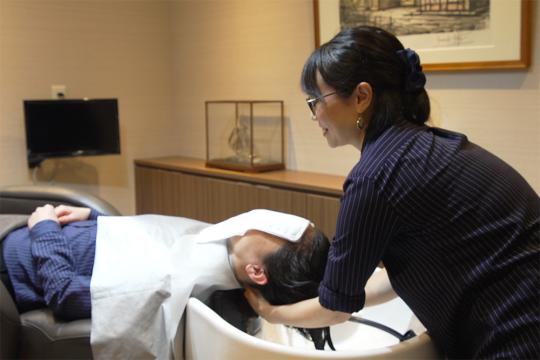 髪匠Anteenaのヘッドスパ