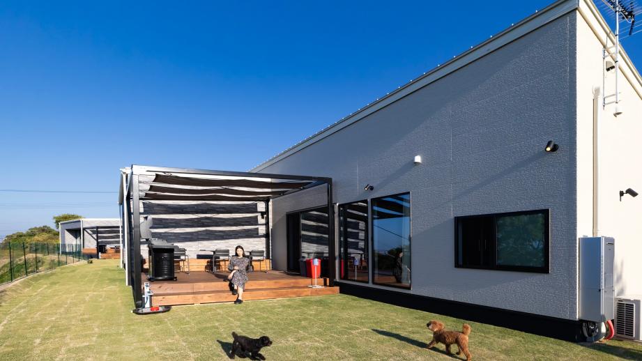 「Sunset Dog Village 淡路島」ドッグラン