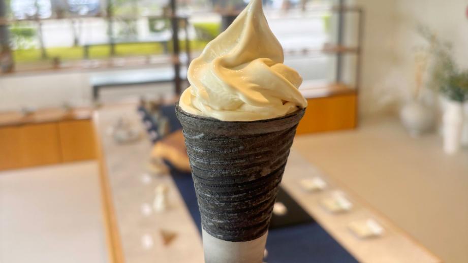 「丸八製茶場」の”献上加賀棒茶”のソフトクリームを食べに行ってきました！