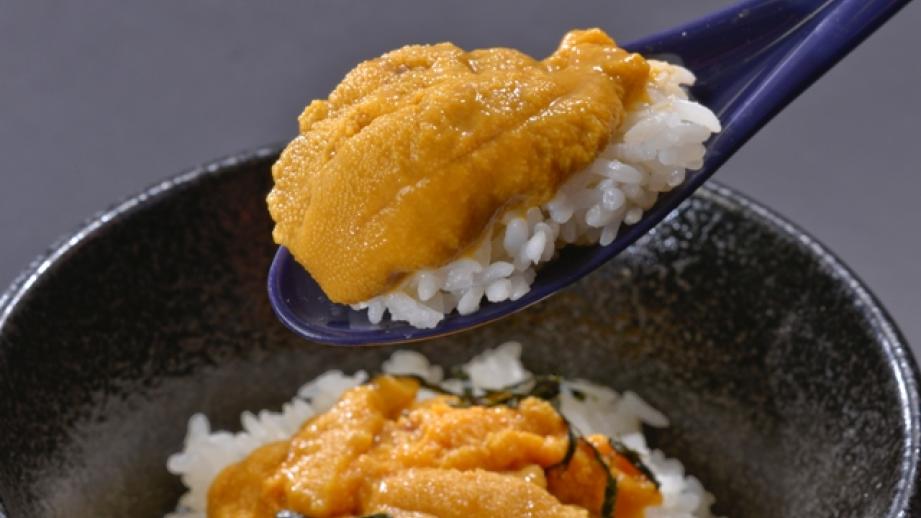 「休暇村 陸中宮古」三陸ウニざんまい会席1