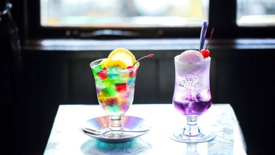 京都・木屋町のレトロカフェ「喫茶ソワレ」で宝石のように輝くゼリーポンチやクリームソーダを♪