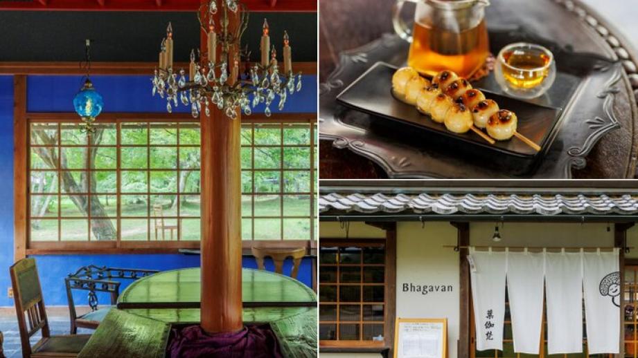 源氏物語ゆかりの清凉寺境内にオープン♪ 人気庭師が手がける庭カフェを訪ねて京都・嵯峨野へ