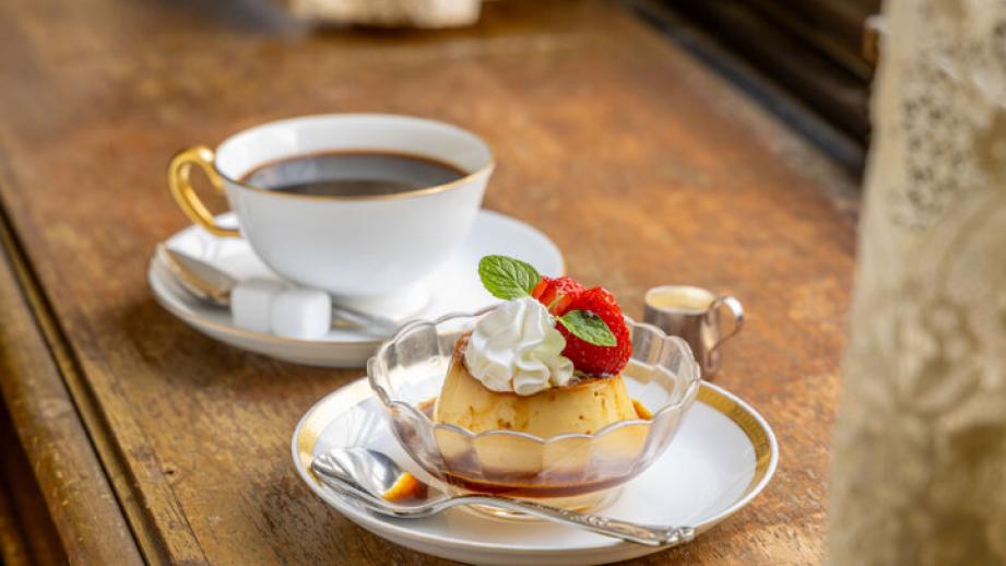 自家製プリンが絶品♪ 大阪ミナミの老舗喫茶店「丸福珈琲店 千日前本店」