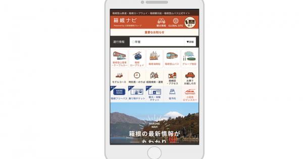 箱根ナビ　リニューアル