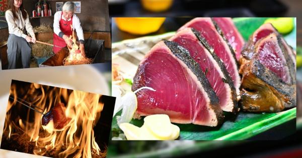 【高知】予約不要で藁焼き体験ができるカツオのタタキ専門店「土佐タタキ道場」