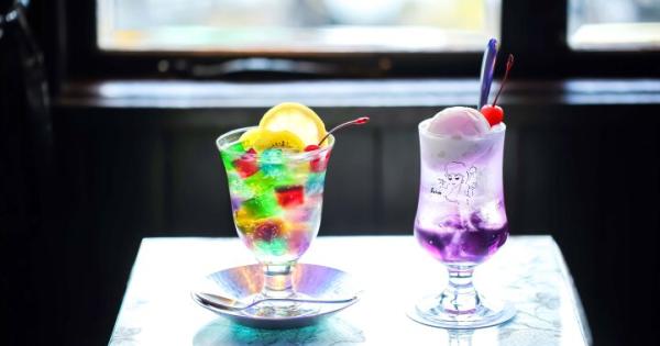 京都・木屋町のレトロカフェ「喫茶ソワレ」で宝石のように輝くゼリーポンチやクリームソーダを♪