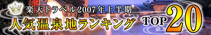 �y�V�g���x��2007�N�㔼���@�l�C����n�����L���O TOP20