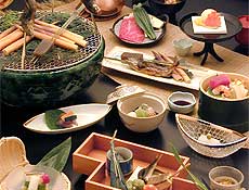 夏の料理一例