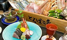 若狭湾三方五湖 炭火焼の宿 錦波とろばこ亭