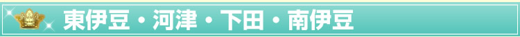 東伊豆・河津・下田・南伊豆