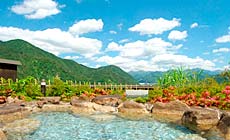 越後湯沢温泉 一望千里 御湯宿 中屋