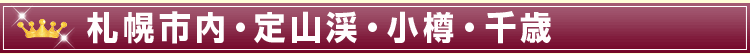 札幌市内・定山渓・小樽・千歳