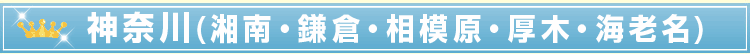 神奈川(湘南・鎌倉・相模原・厚木・海老名)