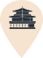 金閣寺の雪景色