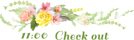 13:00 checkin